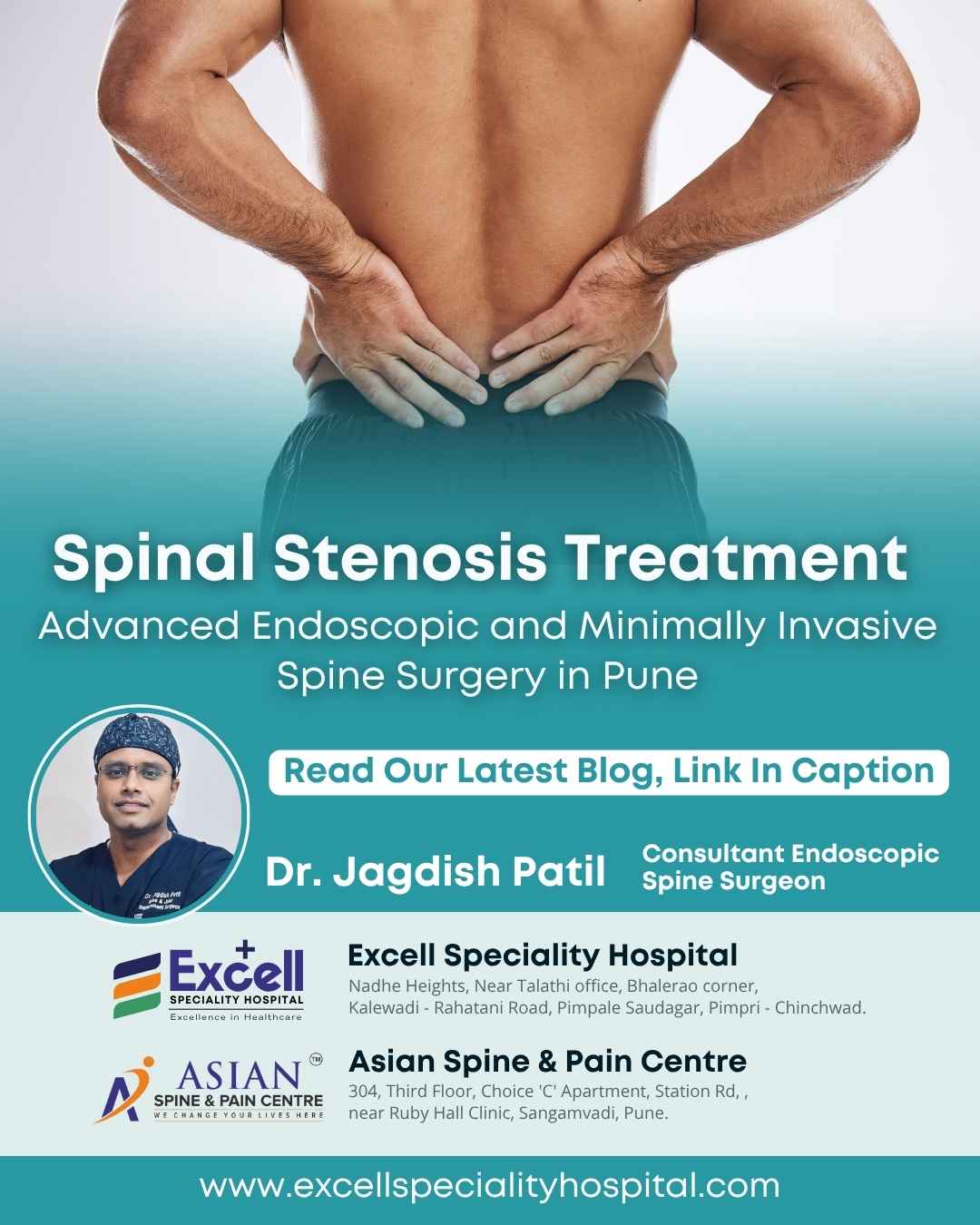 Spinal Stenosis Treatment in Pune & PCMC | Endoscopic Spine Surgery